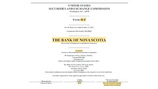 BNS Scotiabank Bank of Nova Scotia stock analysis and intrinsic value [upl. by Standford]