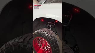 Chevy Silverado 1500 with RGB LED Rock lights and grille lights ledlights rocklights silverado [upl. by Grier]