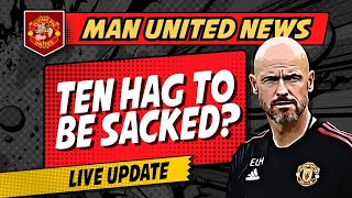 TEN HAG Sacked in the Morning Crisis Talks  Man Utd 03 Tottenham  LIVE Man United Latest NEWS [upl. by Annaiviv222]