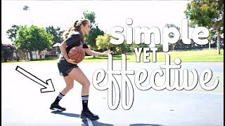 MOST UNDERRATED BASKETBALL MOVE TUTORIAL FOR ALL LEVELS  Rachel DeMita [upl. by Georgiana]