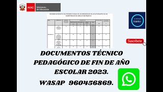 Instrumento para consolidar los resultados de la evaluación diagnóstica del Año Escolar 20232024 [upl. by Esinad519]