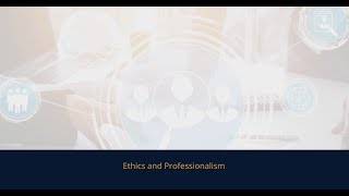 Ethics and Professionalism [upl. by Asilef908]