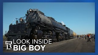 Up close look at the last surviving operational Big Boy train [upl. by Celio485]