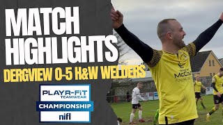 MATCH HIGHLIGHTS Dergview FC vs HampW Welders Saturday February 3rd 2024 [upl. by Araccat]