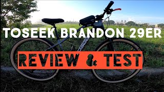 Toseek brandon MTB 29er Review [upl. by Aicenod]