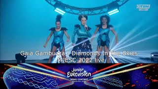 Gaia Gambuzza  Diamonds in the skies  LIVE AT MJESC 2022 [upl. by Weisburgh]