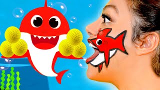 Clap Clap Baby Shark 🦈 Baby Shark Shake Your Body Song 😃 High Five Kids Videos [upl. by Novj]