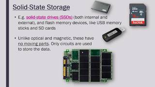 Cambridge Nationals IT Types of Physical Storage LO3 12 [upl. by Ruhtracm93]