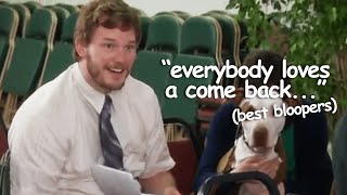 best of the bloopers  parks and recreation  Comedy Bites [upl. by Alia]