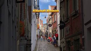 Old Town Bremen 🇩🇪 Germany shorts video altstadt bremen city deuchland europa travel 2024 [upl. by Noir]