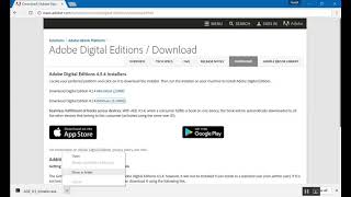 Instalar Adobe Digital Editions [upl. by Eachern563]