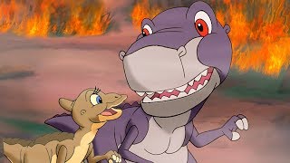 The Land Before Time Full Episodes  Return To Hanging Rock 124  HD  Cartoon for Kids [upl. by Pruchno]