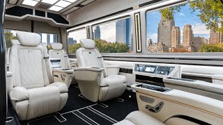 2022 Mercedes Sprinter VIP KING VAN  NEW Full Review Interior Exterior  Luxury First Class [upl. by Nallac676]