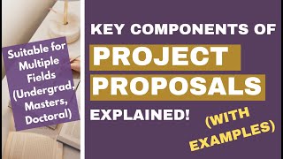 Project Proposal Writing Key components of a project proposal explained with examples [upl. by Iphigeniah]