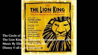 01The Circle of life The Lion King The Musical Backing Tracks [upl. by Attenahs]