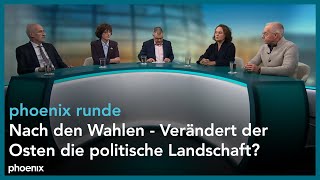 phoenix runde Nach den Wahlen  Verändert der Osten die politische Landschaft [upl. by Hinman683]