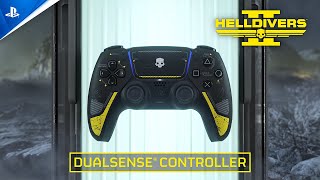 Helldivers 2  DualSense Controller Reveal  PS5 [upl. by Snoddy]