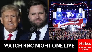 WATCH LIVE RNC Holds First Night Of Convention After Trump And Vance Are Nominated As GOP Ticket [upl. by Melodee]