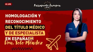 Homologación de Título Médico en España MBSA [upl. by Ahsekal480]