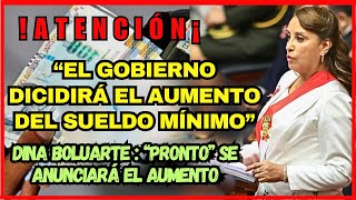 AUMENTO DEL SUELDO MÍNIMO 2024  Decisión del gobierno [upl. by Leticia]