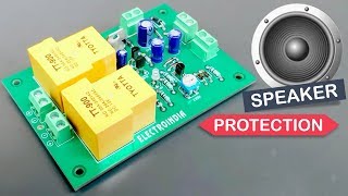 Speaker Protection Board for High Power Audio Amplifiers  Hindi  ELECTRO INDIA [upl. by Aneev]