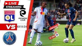 LYON VS PSG FEMININE LIVE STREAMING [upl. by Christye]