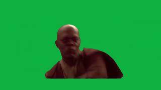 Mace Windu blocks Jangos blaster boltsMACE WINDU GREENSCREEN [upl. by Khano859]