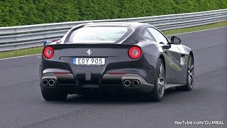 Ferrari F12 Berlinetta 740HP Start Up  Acceleration [upl. by Fadiman]