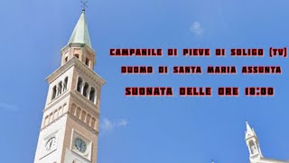 Campanile di Pieve di Soligo TV  Duomo di Santa Maria Assunta [upl. by Nerrak260]