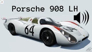 Assetto Corsa Sound Porsche 908 LH Porsche Pack 3 [upl. by Kandace]