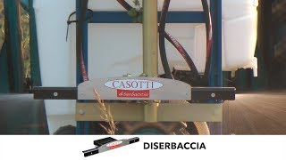 CASOTTI  Diserbaccia  Barra con ugelli lunga gittata Hypro XT  10 metri totali [upl. by Joachim]