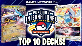 Top 10 Decks Pokémon Latin America International Championships 2025 👑 [upl. by Falkner]