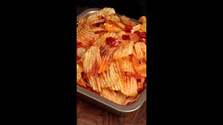 Crispy Potato Chips Spicy [upl. by Tedmann]