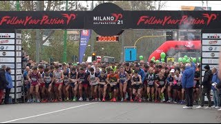 251118 Milano  Milano21 Half Marathon [upl. by Quinby897]