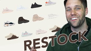 YEEZY RESTOCKS FOR 2021 ANNOUCED [upl. by Shifra]