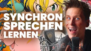 SYNCHRONSPRECHEN LERNEN quotThe 7 Deadly Sinsquot synchronsprecher fandub anime thesevendeadlysins [upl. by Adorne807]