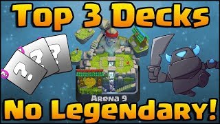 Clash Royale  Best Decks for All Arenas [upl. by Estell]