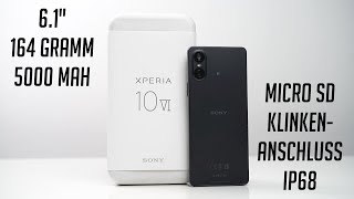 Dieses Smartphone ist anders Sony Xperia 10 VI Unboxing amp Erster Eindruck Deutsch  SwagTab [upl. by Terrab]