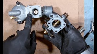 Solex carburettor rebuild Part 5  Reassembling the carb [upl. by Huesman]