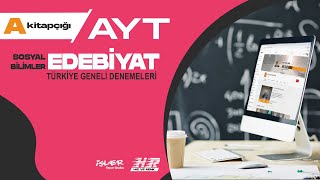 İŞLER TÜRKİYE GENELİ DENEME SINAVI AYT EDEBİYAT A KİTAPÇIĞI 112 [upl. by Deyes]