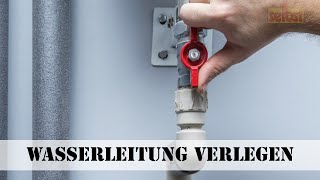 Wasserleitungen verlegen [upl. by Mun]