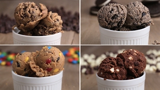 Edible Cookie Dough 4 Ways [upl. by Aggie204]