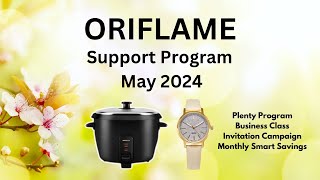 Oriflame Support Offers May 2024  Oriflame Plenty Program May 2024 [upl. by Hudis921]