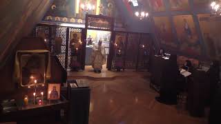 Ellwood City Chapel  Matins and Divine Liturgy  Fr Long [upl. by Aronael]