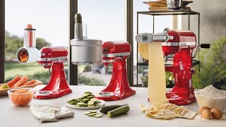 Discover our iconic mixer and its attachments  KitchenAid [upl. by Lexine858]