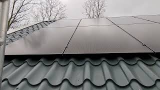 34 zonnepanelen 395wp stalen dakpanprofiel plaat met Esdec Evo en DS3 apsystems [upl. by Vernier]