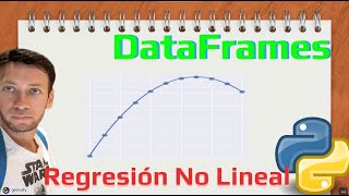 Análisis de Regresión No Lineal en Python con un DataFrame Google Colab [upl. by Enelec467]