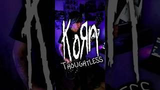 KornThoughtless Bass Cover korn metal bass basscover thoughtless untouchables numetal [upl. by Vilberg]