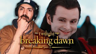 FIRST TIME WATCHING BREAKING DAWN PT2 REACTION [upl. by Ilana]