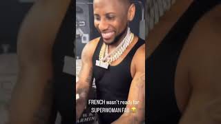 French Montana Was Not Ready For The Fabolous Lil Mo Superwoman Outfit fabolous [upl. by Otter]